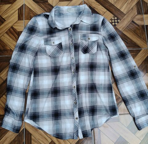 Camisa de Cuadros Passport de Manga Larga