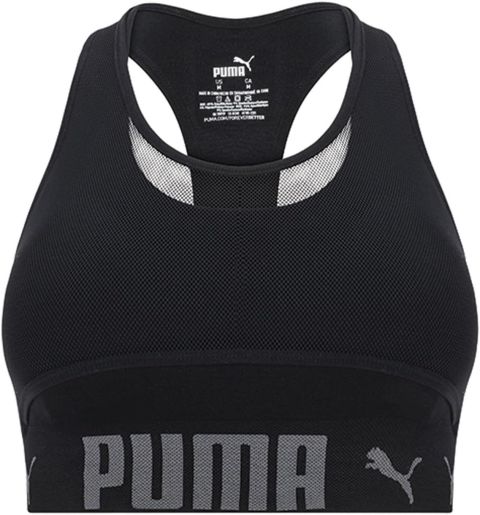 Top Deportivo Puma Negro Talla M y L
