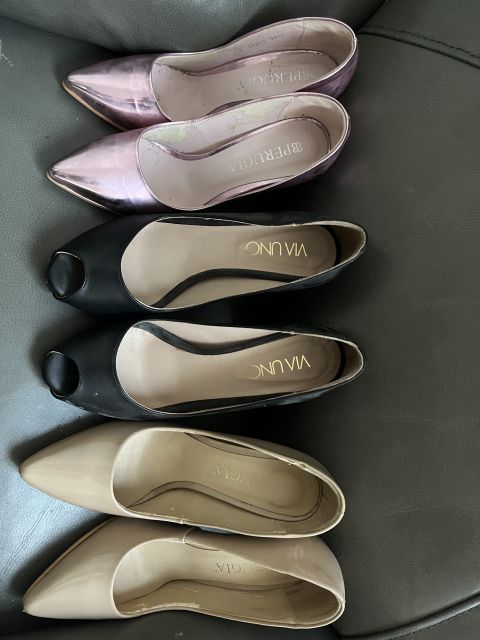 Lote de Zapatos de Mujer - 4 Pares Variados