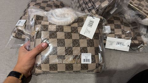 Bolso Steve Madden Crossbody Beige