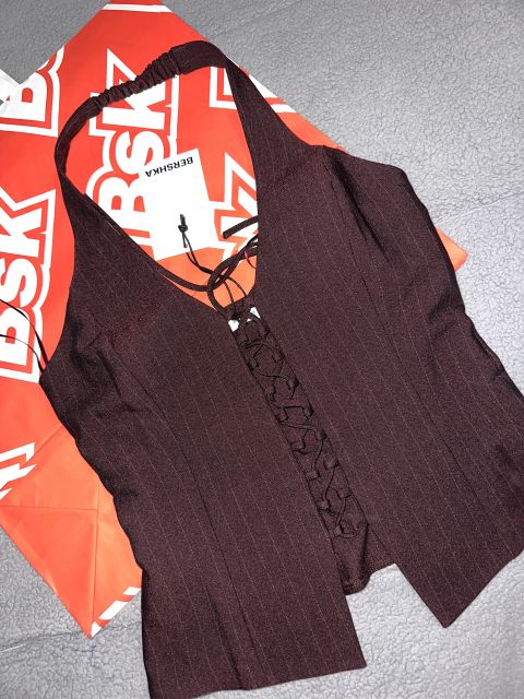 Top de Mujer BSK Color Burdeos Talla S