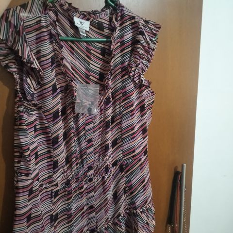 Blusa Worthington Petite con Diseño a Rayas