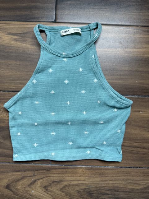 Top sin mangas Pull&Bear con estampado de estrellas