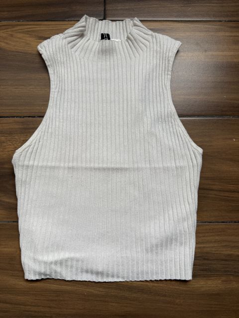 Top sin mangas H&M color blanco