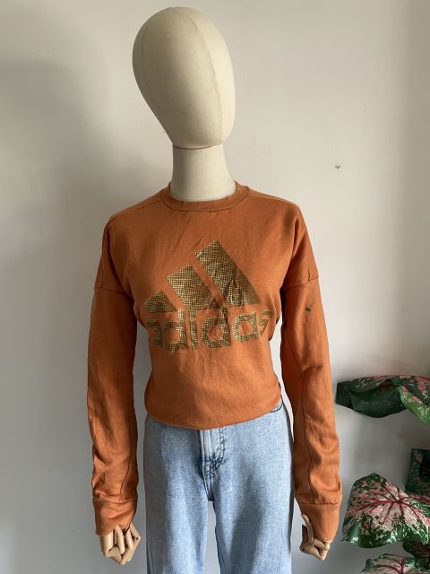 Sudadera Adidas Naranja Talla M