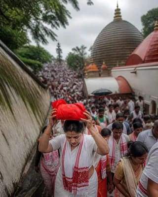 Ambubachi Mela Ends