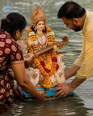 Saraswati Visarjan