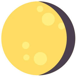 waning gibbous