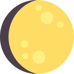 waxing gibbous