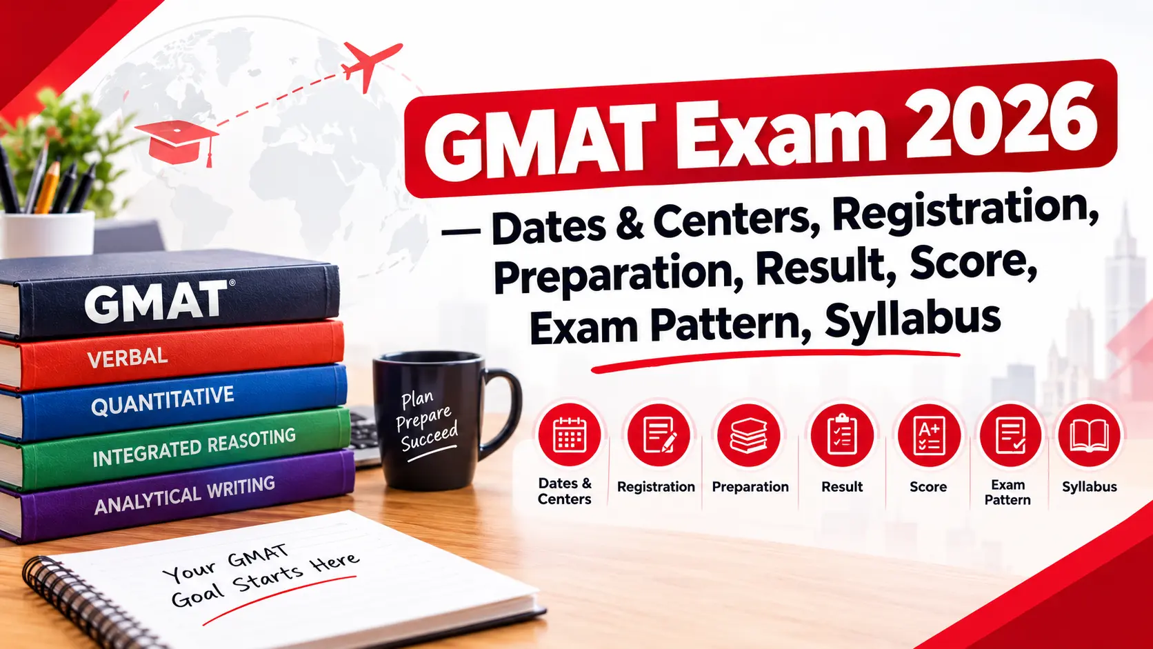 GMAT Exam 2026: Dates & Centers, Registration, Preparation, Result, Score, Exam Pattern, Syllabus