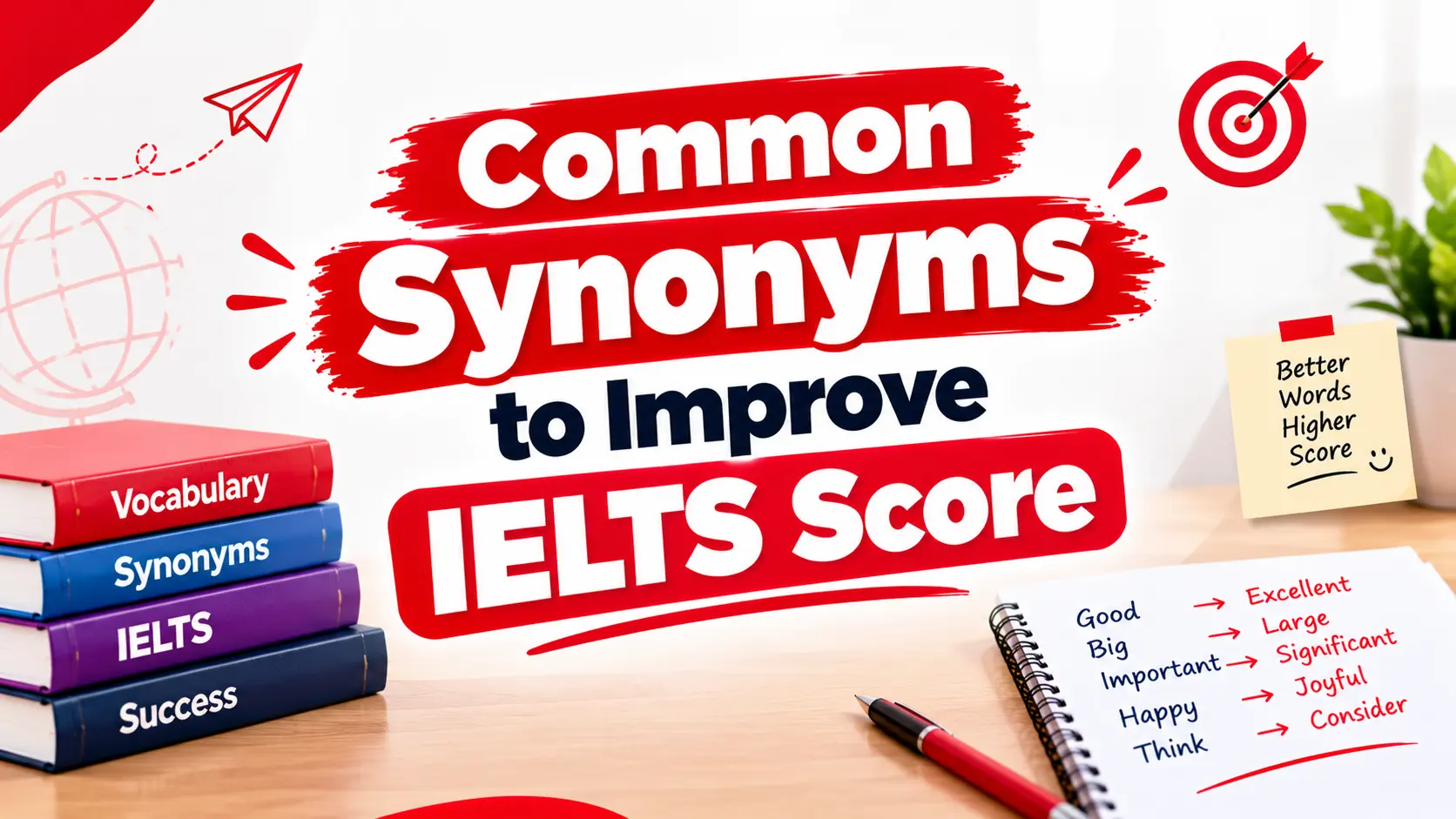 Common Synonyms to Improve IELTS Score