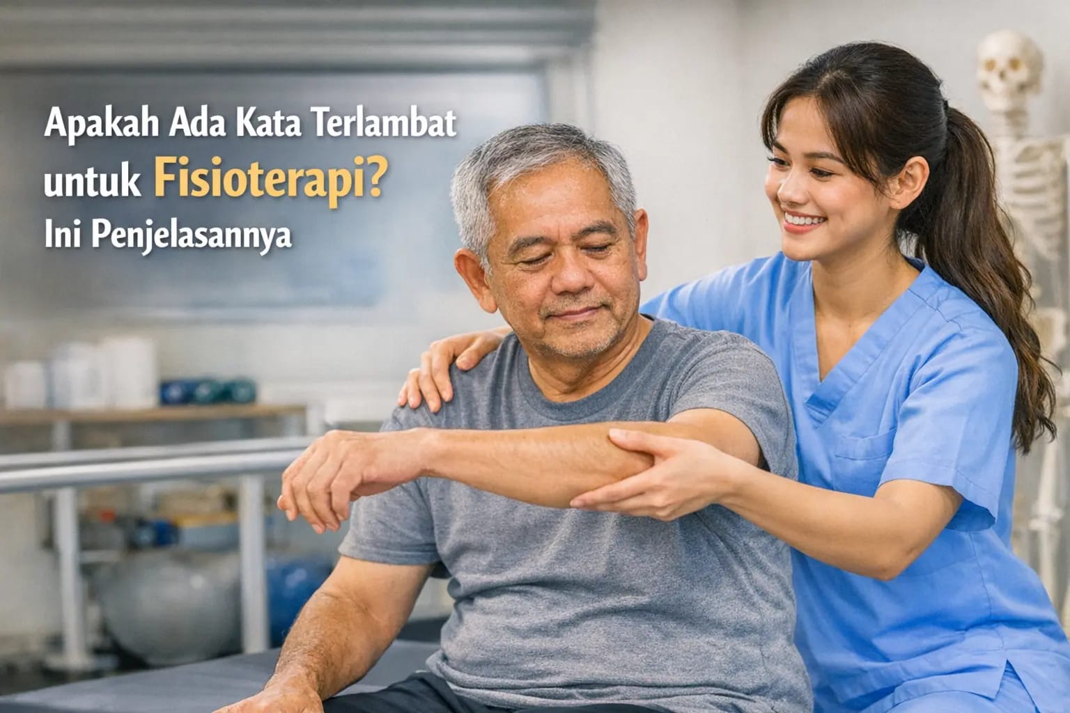 image Apakah Terlambat Memulai Fisioterapi? Ini Faktanya