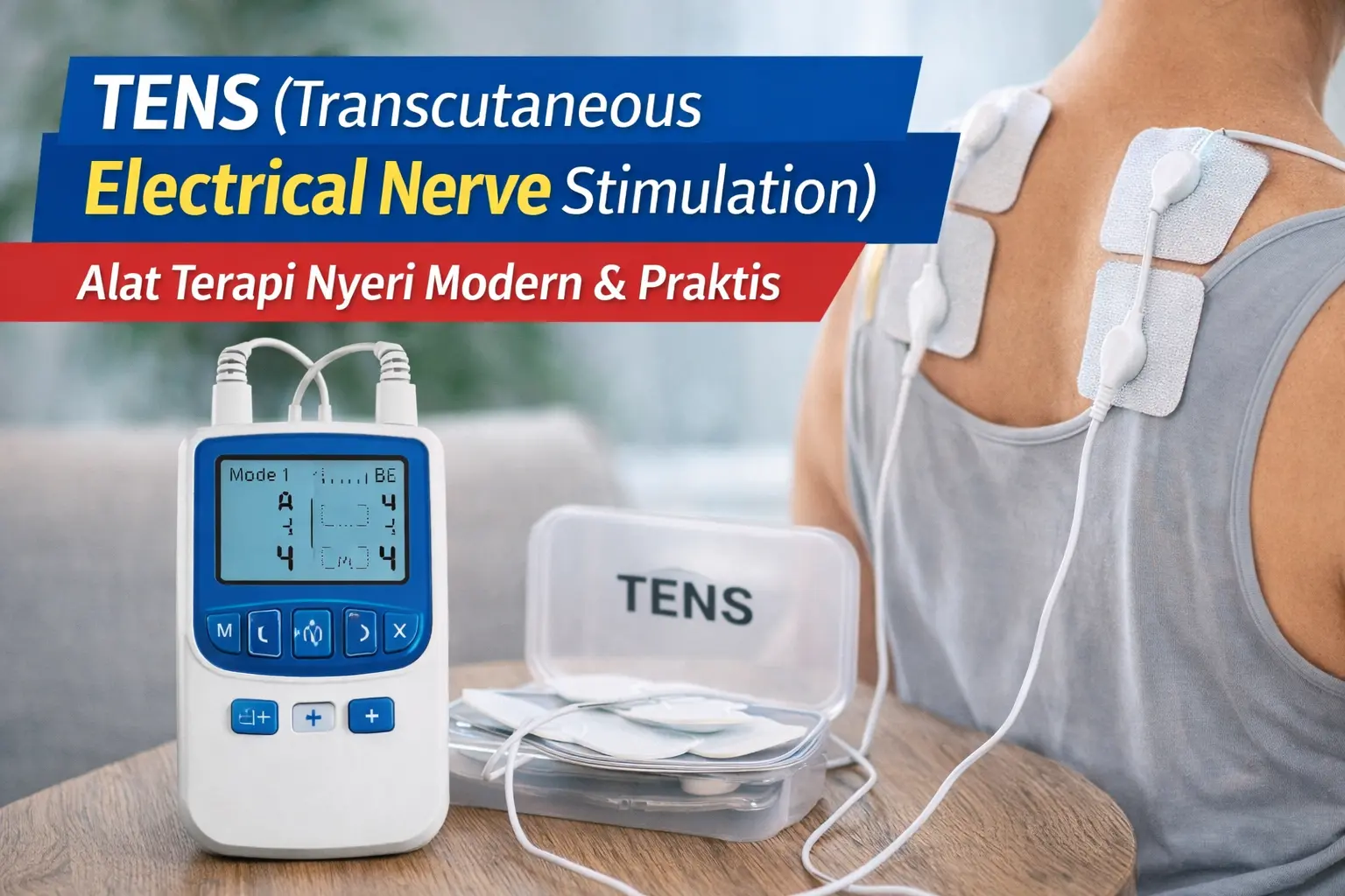 image TENS Alat Terapi Nyeri Modern Tanpa Obat