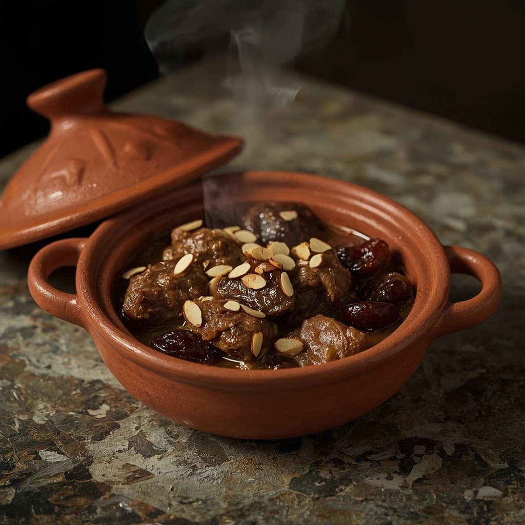 Marokkanische Lamm-Tajine mit Pflaumen - Einfaches Rezept auf Leckere ... Marokkanische Lamm-Tajine mit Pflaumen - Einfaches Rezept auf Leckere ...