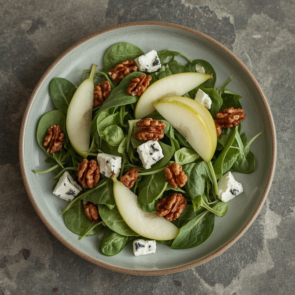 Wintersalat mit Birne und Gorgonzola - Einfaches Rezept auf Leckere Rezepte Wintersalat mit Birne und Gorgonzola - Einfaches Rezept auf Leckere Rezepte