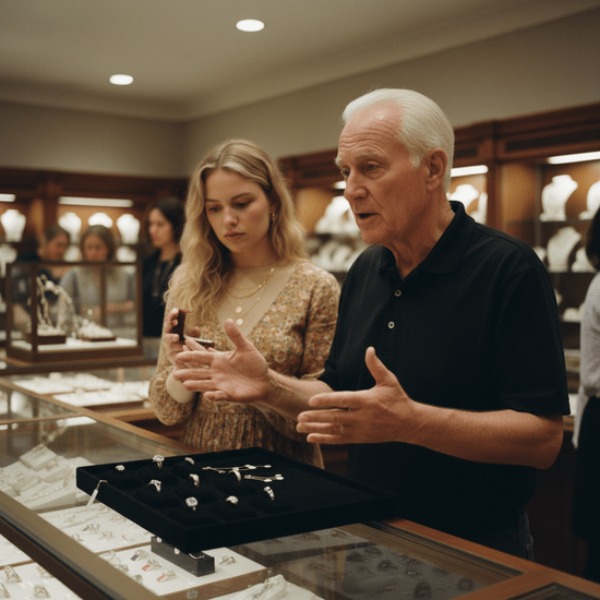 Una mujer vendió el anillo que le regaló su ex. Al verlo, el joyero descubrió una verdad oscura escondida.