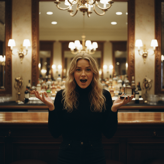 Una mujer vendió el anillo que le regaló su ex. Al verlo, el joyero descubrió una verdad oscura escondida.