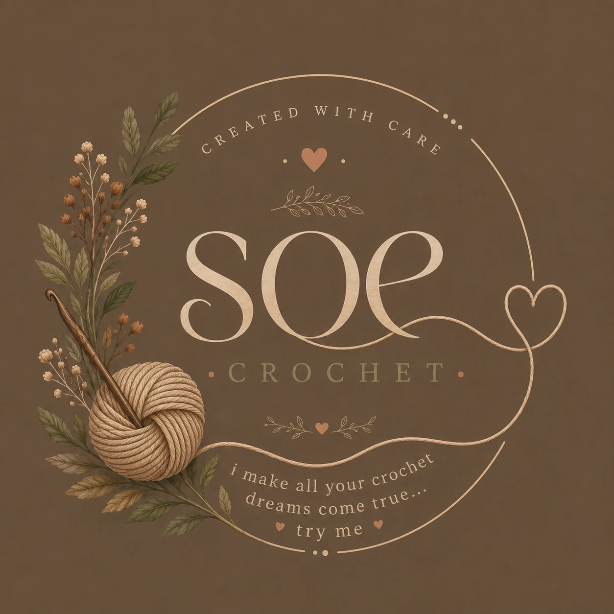 Soe crochet logo