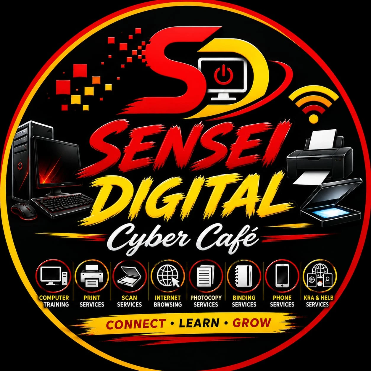 Sensei Digital Cyber Cafe
