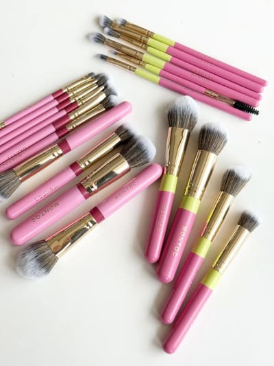 KIT DE BROCHAS X10 FLUFFY MONTOC