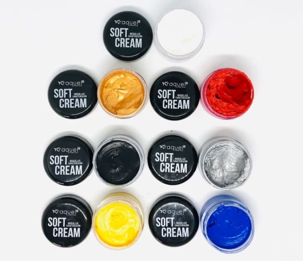 Soft cream raquel maquillaje caracterización