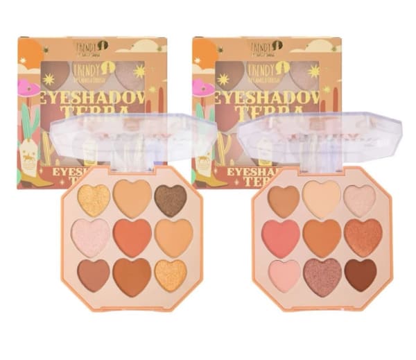 PALETA DE SOMBRAS TERRA BASIC TRENDY 