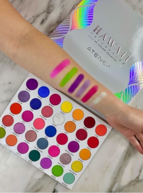 PALETA DE SOMBRAS HAWAII ATENEA 