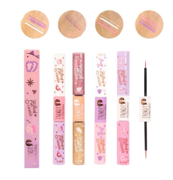 DELINEADOR DOBLE PASTEL TRENDY 