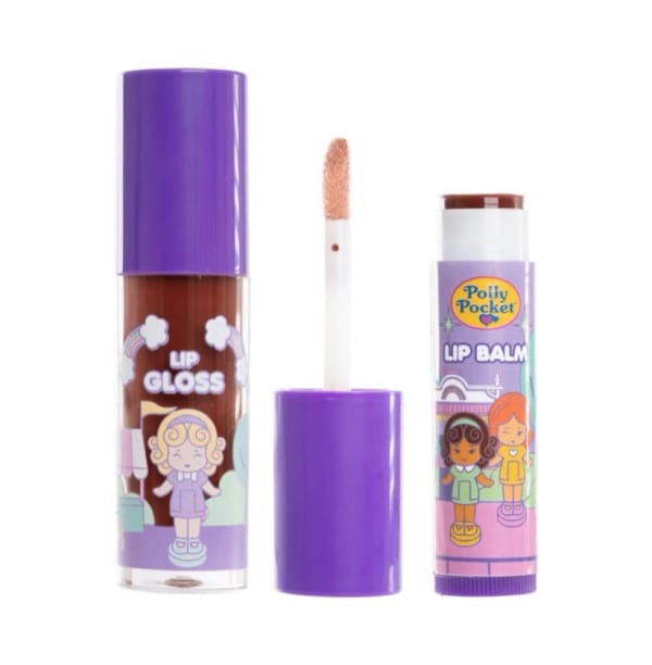 KIT GLOSS Y BARRA POLLY POCKET TRENDY