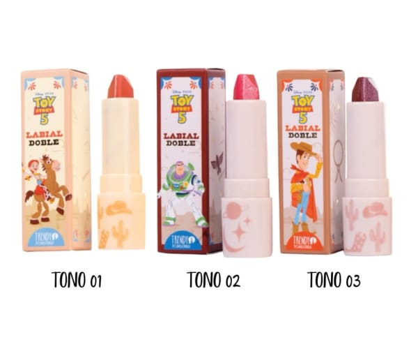 LABIAL DOBLE VAQUERO TOY STORY