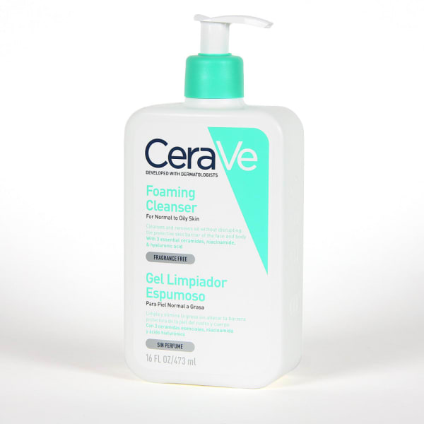 GEL LIMPIADOR ESPUMOSO CERAVE 473ML