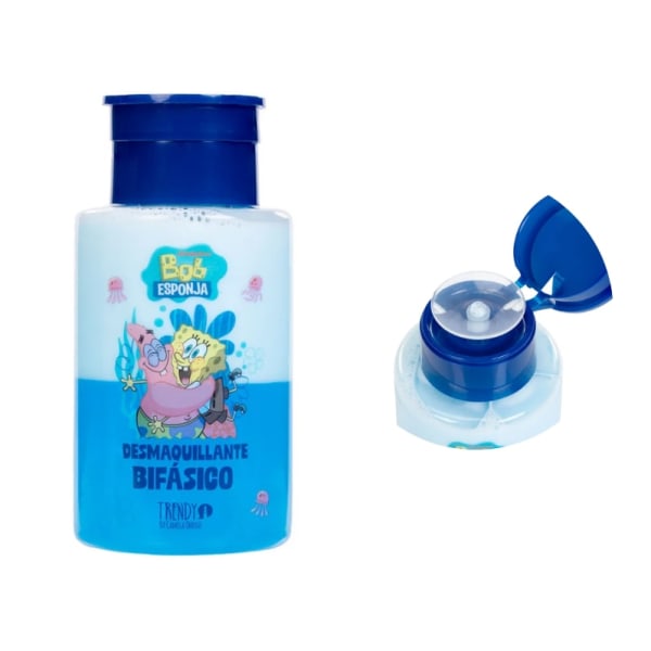 DESMAQUILLANTE BIFÁSICO BOB ESPONJA X TRENDY