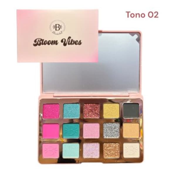 PALETA DE SOMBRAS BLOOM VIBES BLOOMSHELL