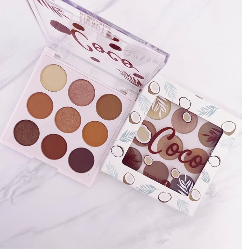 PALETA DE SOMBRAS COCO TRENDY 