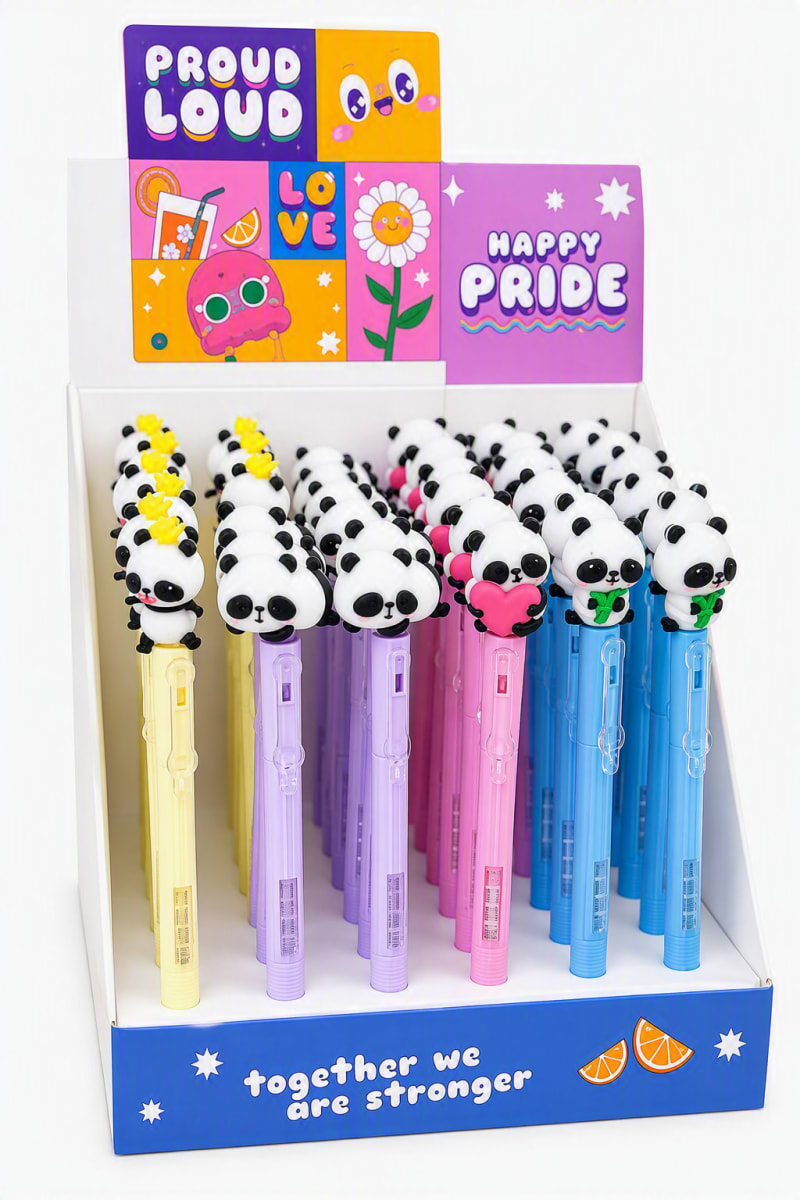 LÁPIZ PORTA MINA OSO PANDA