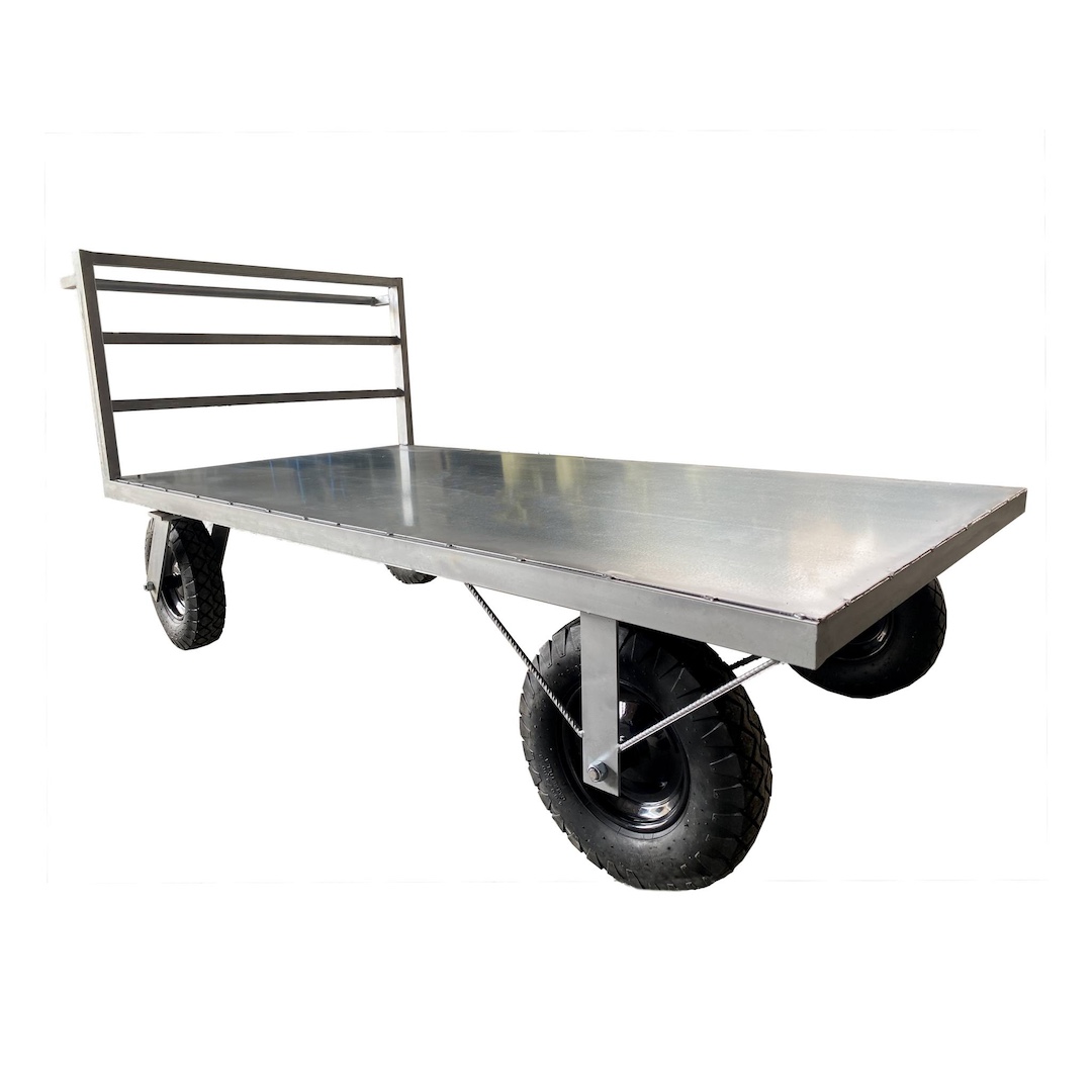 Carro de cuatro patas para cargar y transportar genero, verdura, frutas, etc.