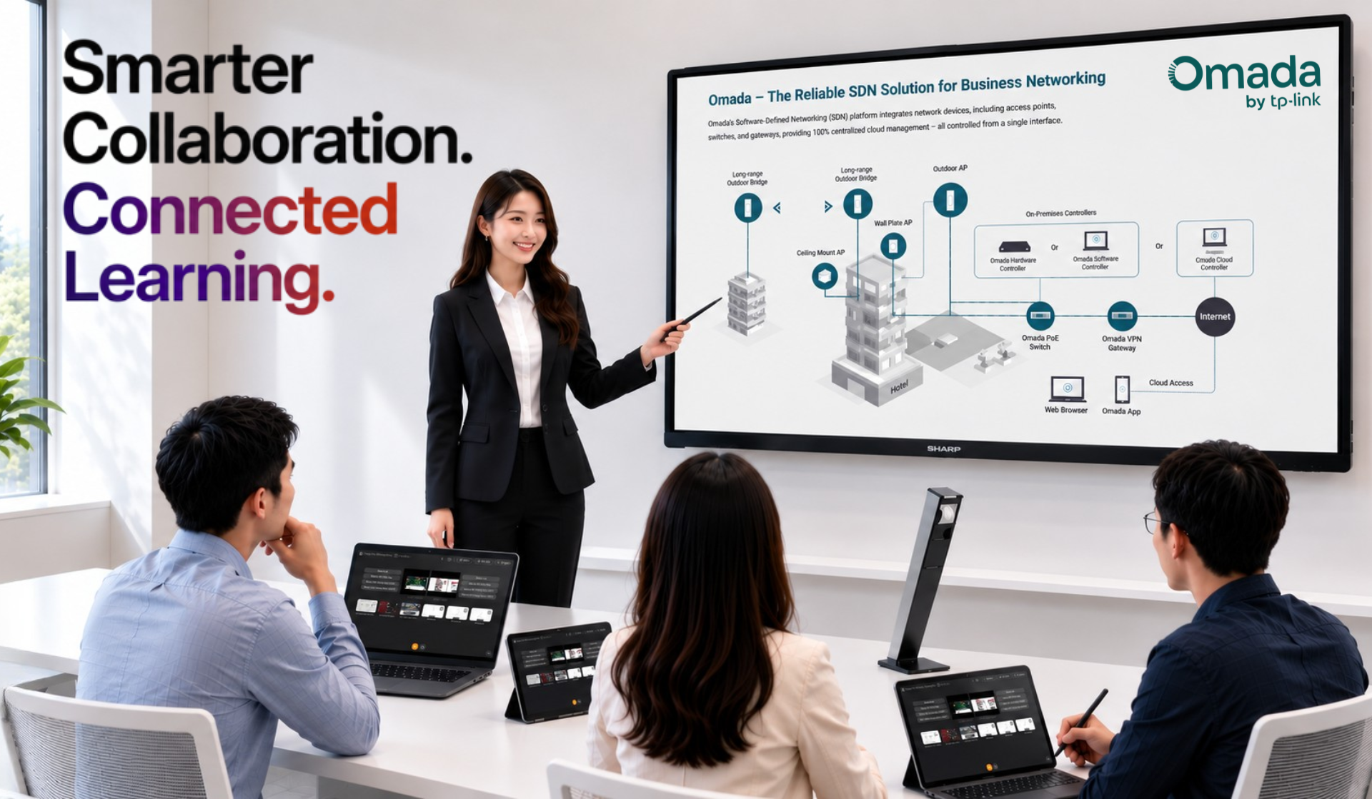 Smarter Collaboration. Connected Learning. - Event Key Visual