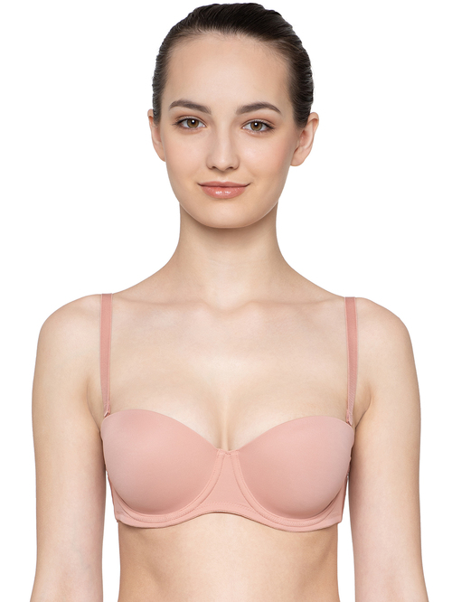 Triumph Fashion 147 Modern Under-Wired Half Cup Padded Detachable T-Shirt Bra Price in India