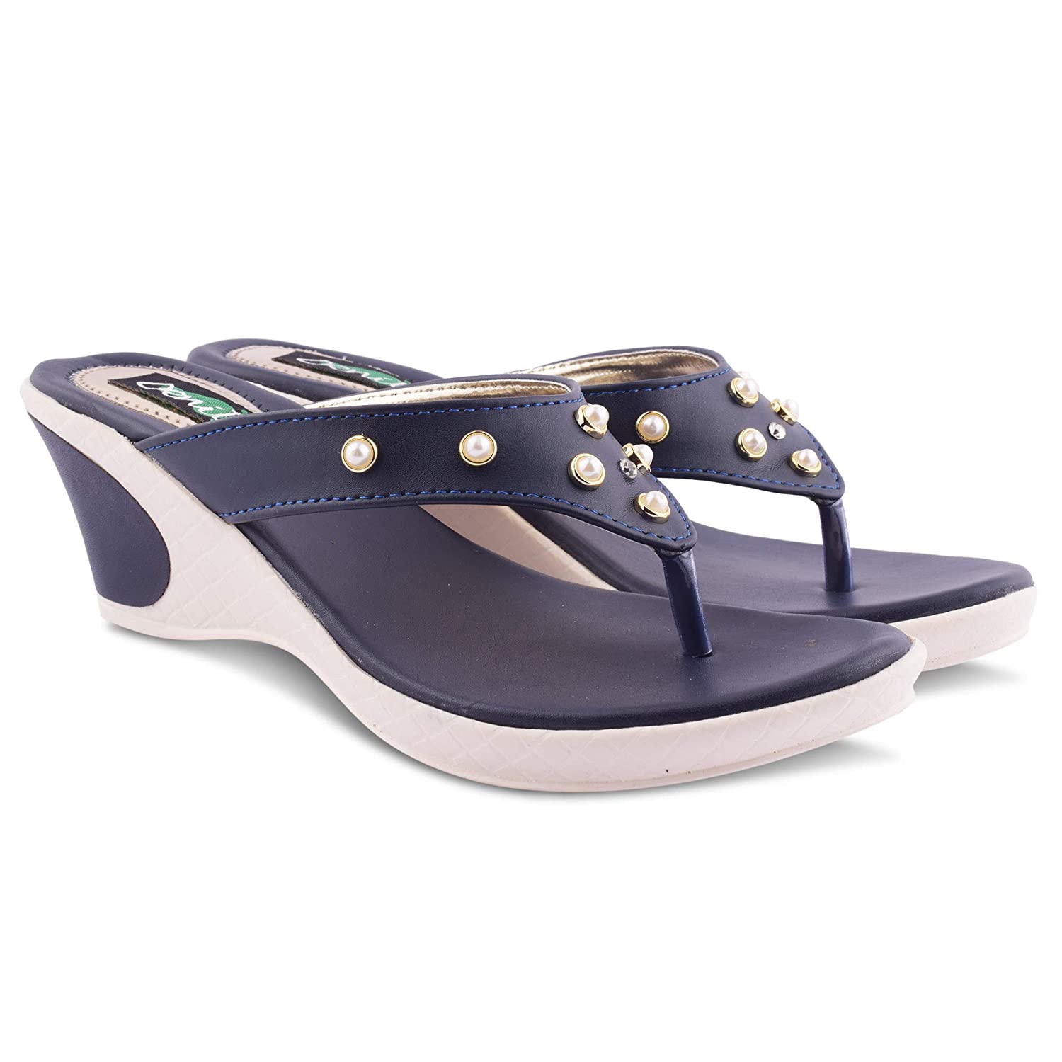 Denill Synthetic Casual Women's Wedges Price in India