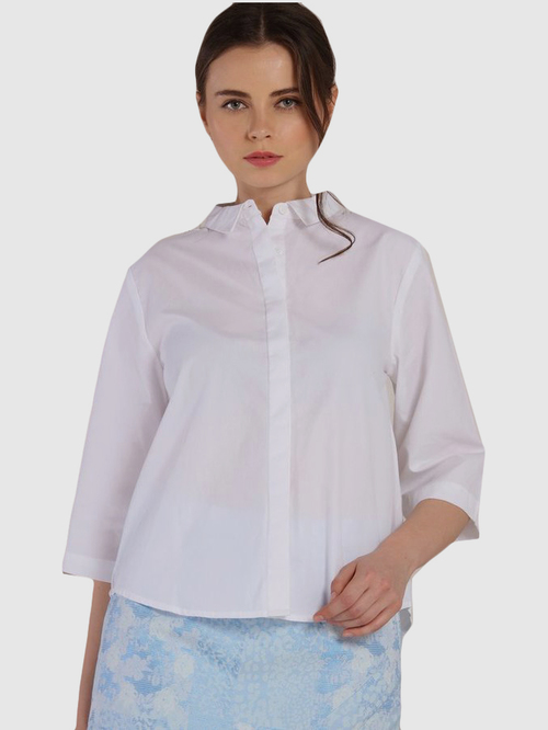 Ms Taken White Regular Fit Shirt Price in India