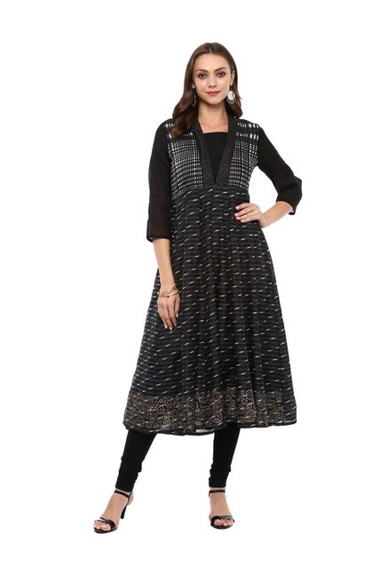 Imara Black Printed Suit Set Price in India