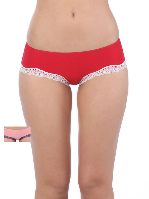 Triumph Multicolor Stretty Lace Hipster Brief - Pack Of 2 Price in India