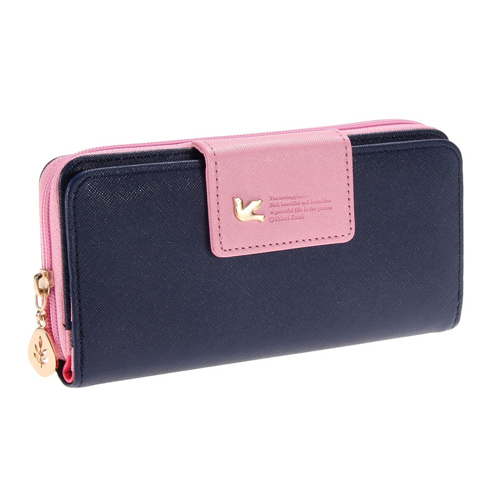 Rrimin Leather Long Wallet For Girls And Women Price in India