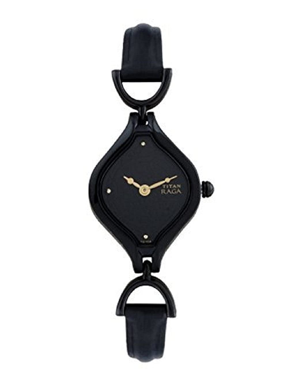 Titan Raga Analog Black Dial Women's Watch - NM2531NL01 / NL2531NL01 Price in India