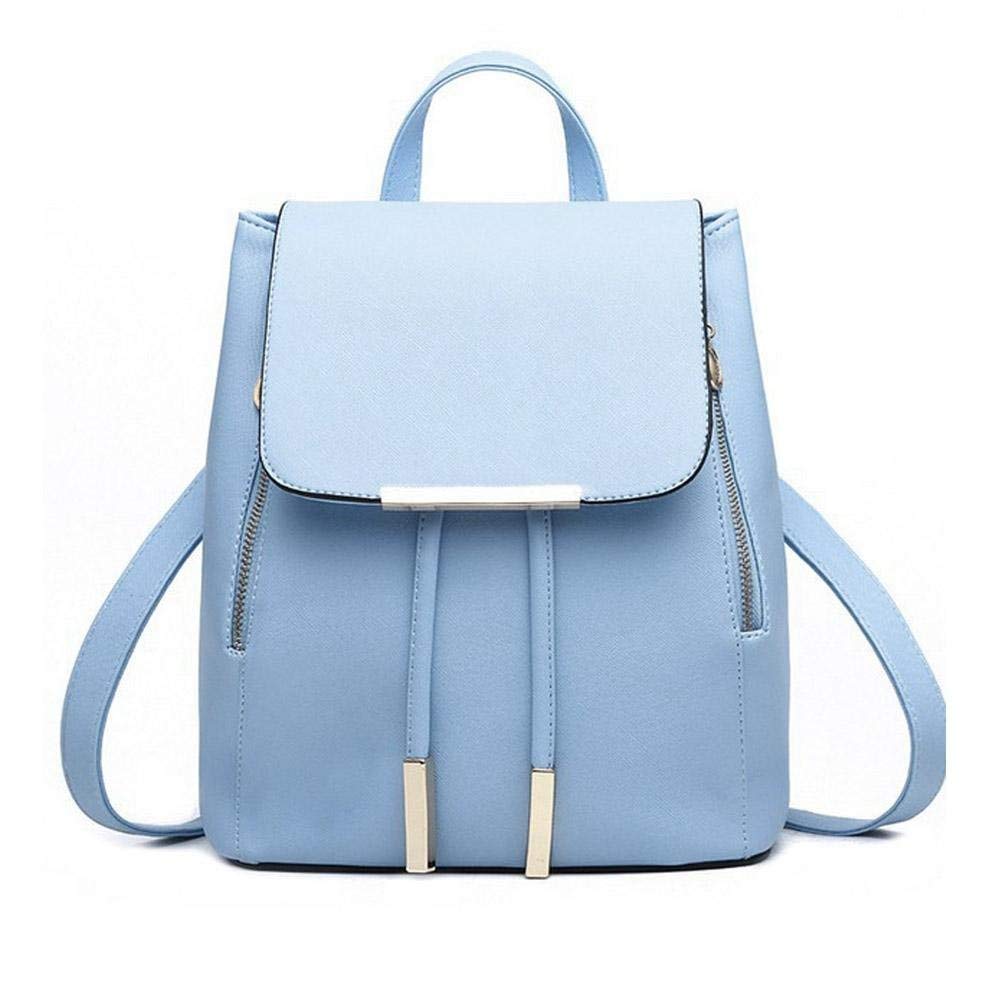 Bizanne Fashion Girl's Canvas Attractive College Bag (Blue) Price in India