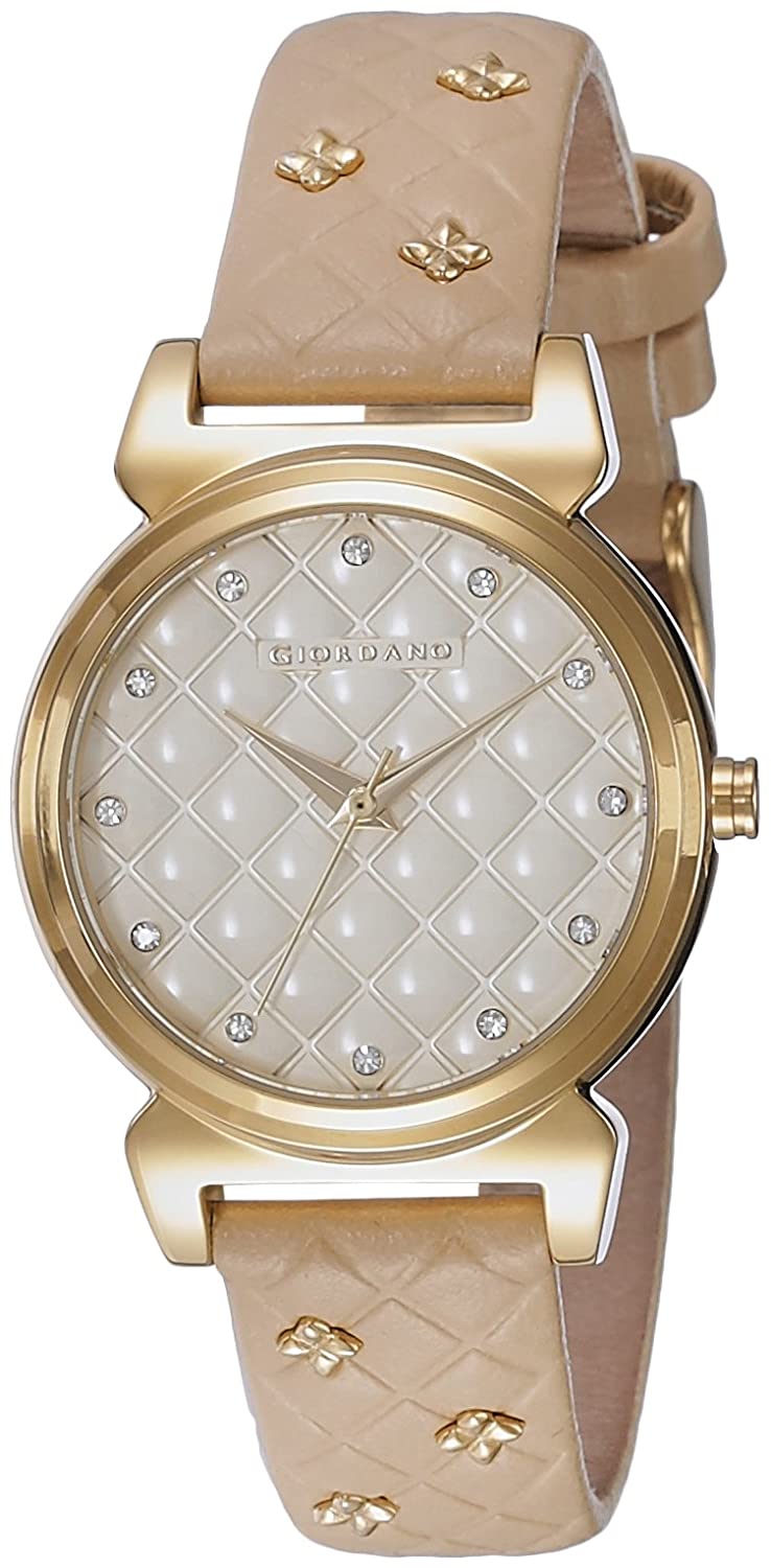 Giordano Analog Gold Dial Women's Watch-2794-05 Price in India