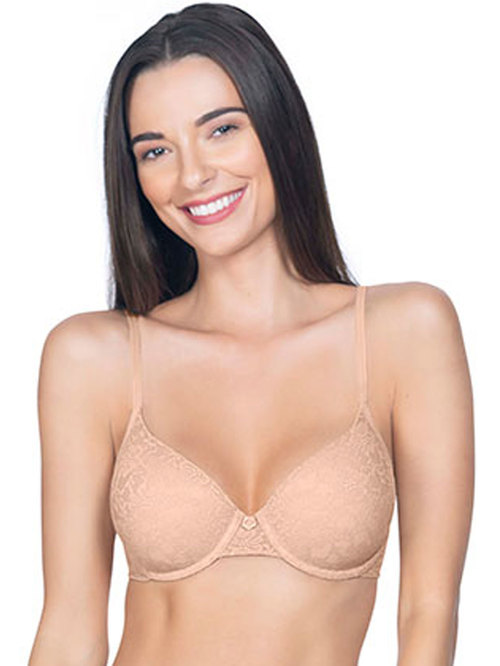 Amante Beige Under Wired Padded T-Shirt Bra Price in India