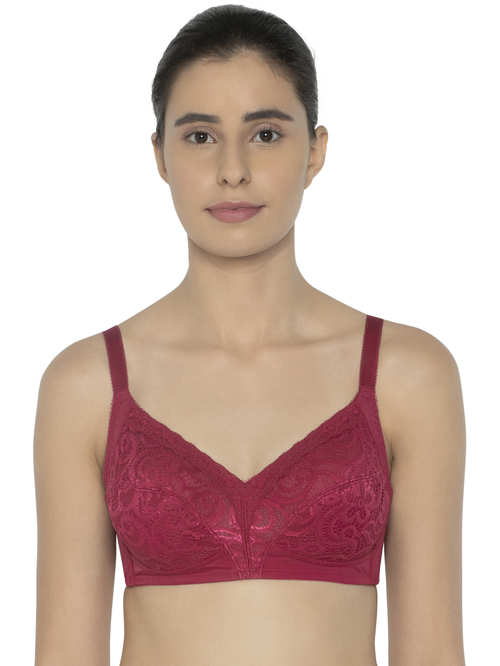 Triumph Delicate Doreen Wireless Non Padded Maximum Comfort Big-Cup Everyday Bra Price in India