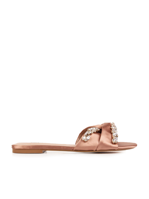 Dune London Nimba Di Blush Pink Ethnic Sandals Price in India