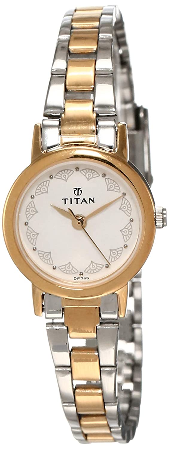 Titan Analog White Dial Women's Watch - NM917BM01 / NL917BM01 Price in India